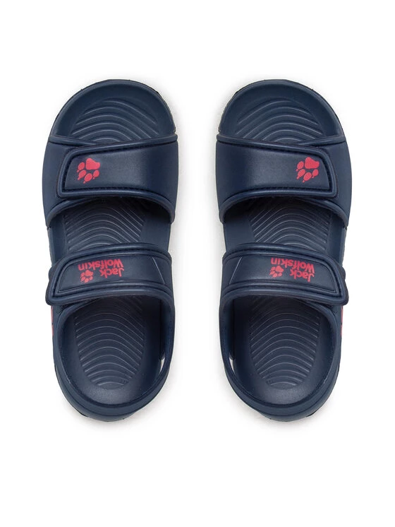 Jack Wolfskin Sandales Fun Sandal K 4051841 Bleu marine 8 Jack Wolfskin Sandales Fun Sandal K 4051841 Bleu marine – Image 6