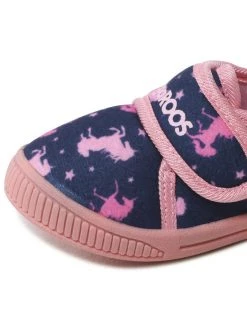 KangaRoos Chaussons K-Homie 18860 000 4183 Bleu marine -Mules et sandales Soldes kangaroos chaussons k homie 18860 000 4183 bleu marine 5