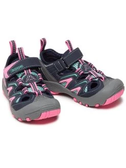 Kappa Sandales 260682K Bleu marine -Mules et sandales Soldes kappa sandales 260682k bleu marine 4