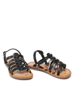 Kickers Sandales Dixon 695577-30 M Noir -Mules et sandales Soldes kickers sandales dixon 695577 30 m noir 4