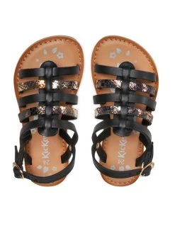 Kickers Sandales Dixon 695577-30 M Noir -Mules et sandales Soldes kickers sandales dixon 695577 30 m noir 5