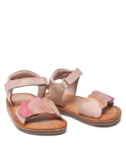 Kickers Sandales Dyastar 858581-10 M Rose -Mules et sandales Soldes kickers sandales dyastar 858581 10 m rose 4