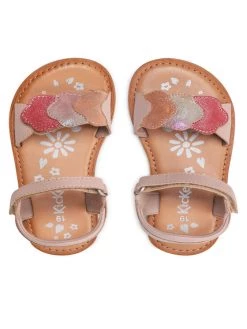 Kickers Sandales Dyastar 858581-10 M Rose -Mules et sandales Soldes kickers sandales dyastar 858581 10 m rose 5