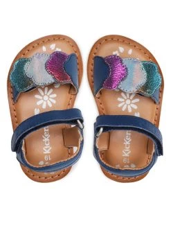 Kickers Sandales Dyastar 858583-30 M Bleu marine -Mules et sandales Soldes kickers sandales dyastar 858583 30 m bleu marine 5