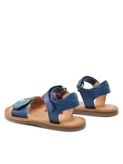 Kickers Sandales Dyastar 858583-30 S Bleu marine -Mules et sandales Soldes kickers sandales dyastar 858583 30 s bleu marine 2