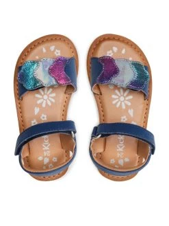 Kickers Sandales Dyastar 858583-30 S Bleu marine -Mules et sandales Soldes kickers sandales dyastar 858583 30 s bleu marine 5