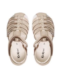 Kickers Sandales Gyana 894670-10 S Or -Mules et sandales Soldes kickers sandales gyana 894670 10 s or 5