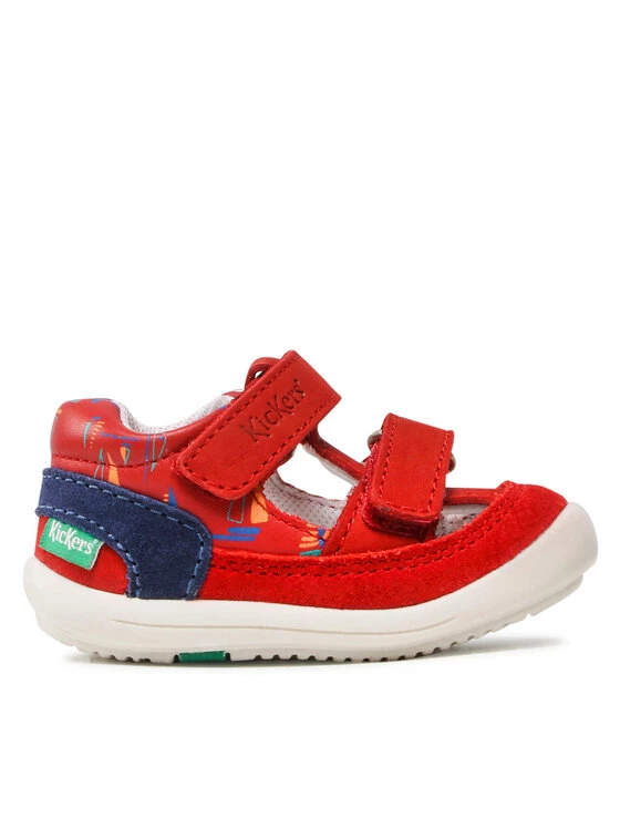 Kickers Sandales Kid 692396-10 M Rouge 4 Kickers Sandales Kid 692396-10 M Rouge – Image 2