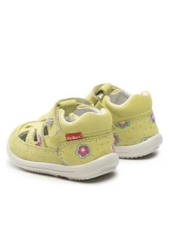 Kickers Sandales Kiki 692388-10 M Vert -Mules et sandales Soldes kickers sandales kiki 692388 10 m vert 2