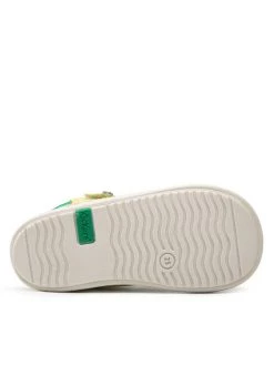 Kickers Sandales Kiki 692388-10 S Jaune -Mules et sandales Soldes kickers sandales kiki 692388 10 s jaune 3