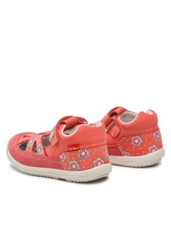 Kickers Sandales Kiki 692388-10 S Rose -Mules et sandales Soldes kickers sandales kiki 692388 10 s rose 2