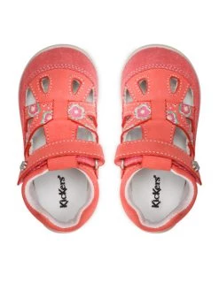Kickers Sandales Kiki 692388-10 S Rose -Mules et sandales Soldes kickers sandales kiki 692388 10 s rose 5