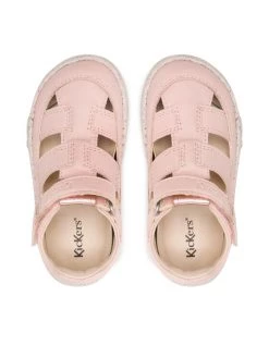 Kickers Sandales Tractus 894821-10 S Rose 12 Kickers Sandales Tractus 894821-10 S Rose -Mules et sandales Soldes kickers sandales tractus 894821 10 s rose 5