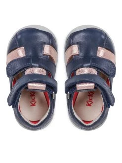 Kickers Sandales Wasabou 858393-10 Bleu marine 13 Kickers Sandales Wasabou 858393-10 Bleu marine -Mules et sandales Soldes kickers sandales wasabou 858393 10 bleu marine 5