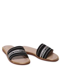 Liu Jo Mules / sandales de bain Sally 17 4A2461 TX054 Noir -Mules et sandales Soldes liu jo mules sandales de bain sally 17 4a2461 tx054 noir 4