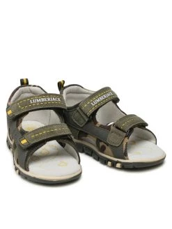 Lumberjack Sandales Billy SB42106-005 S Vert -Mules et sandales Soldes lumberjack sandales billy sb42106 005 s vert 4