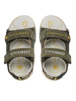 Lumberjack Sandales Billy SB42106-005 S Vert -Mules et sandales Soldes lumberjack sandales billy sb42106 005 s vert 5