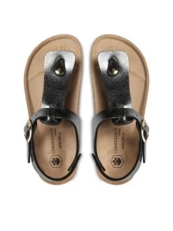 Lumberjack Sandales Bling SGE1506-002-S38 M Noir -Mules et sandales Soldes lumberjack sandales bling sge1506 002 s38 m noir 5