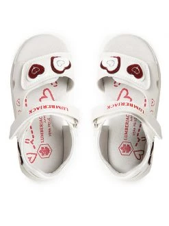 Lumberjack Sandales Whippy SG78406-006 M0623 M Blanc -Mules et sandales Soldes lumberjack sandales whippy sg78406 006 m0623 m blanc 5