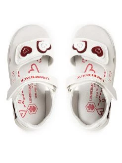 Lumberjack Sandales Whippy SG78406-006 S Blanc -Mules et sandales Soldes lumberjack sandales whippy sg78406 006 s blanc 5