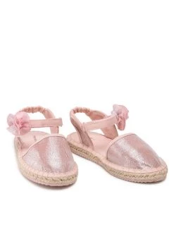 Mayoral Espadrilles 45.377 Rose -Mules et sandales Soldes mayoral espadrilles 45 377 rose 4