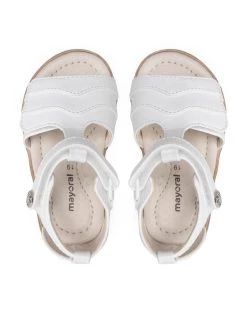 Mayoral Sandales 41.354 Blanc -Mules et sandales Soldes mayoral sandales 41 354 blanc 5