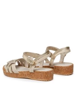 Mayoral Sandales 45.371 Or -Mules et sandales Soldes mayoral sandales 45 371 or 2