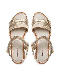 Mayoral Sandales 45.371 Or -Mules et sandales Soldes mayoral sandales 45 371 or 5