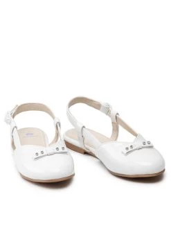 Mayoral Sandales 47.351 Blanc -Mules et sandales Soldes mayoral sandales 47 351 blanc 4