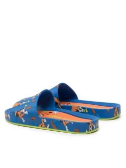 Melissa Mules / sandales de bain Mini Melissa Beach Slide + Mic 33393 Bleu -Mules et sandales Soldes melissa mules sandales de bain mini melissa beach slide mic 33393 bleu 2