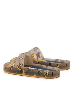 Melissa Mules / sandales de bain Mini Melissa Beach Slide + Mic 33393 Jaune -Mules et sandales Soldes melissa mules sandales de bain mini melissa beach slide mic 33393 jaune 2