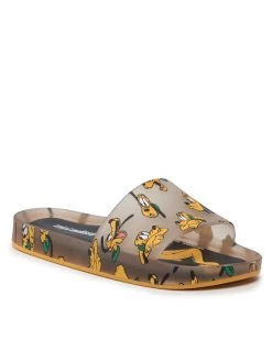 Melissa Mules / sandales de bain Mini Melissa Beach Slide + Mic 33393 Jaune