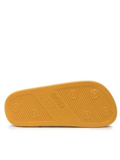 Melissa Mules / sandales de bain Mini Melissa Beach Slide + Mic 33393 Jaune -Mules et sandales Soldes melissa mules sandales de bain mini melissa beach slide mic 33393 jaune 3