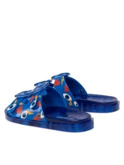 Melissa Mules / sandales de bain Mini Melissa Wide + Capetos In 33651 Bleu -Mules et sandales Soldes melissa mules sandales de bain mini melissa wide capetos in 33651 bleu 2