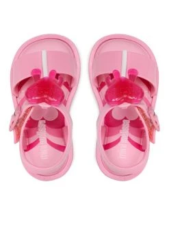 Melissa Sandales Mini Melissa Mar Sandal Jelly 33545 Rose -Mules et sandales Soldes melissa sandales mini melissa mar sandal jelly 33545 rose 1 6