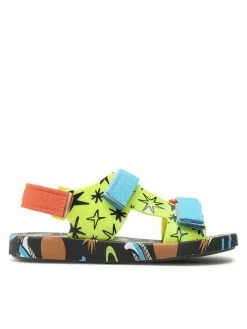 Melissa Sandales Mini Melissa Pingpong + Fabula 33450 Jaune -Mules et sandales Soldes melissa sandales mini melissa pingpong fabula 33450 jaune 1