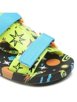 Melissa Sandales Mini Melissa Pingpong + Fabula 33450 Jaune -Mules et sandales Soldes melissa sandales mini melissa pingpong fabula 33450 jaune 5