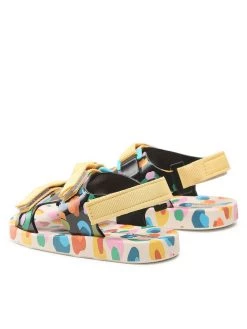Melissa Sandales Mini Melissa Pingpong + Fabula 33450 Multicolore -Mules et sandales Soldes melissa sandales mini melissa pingpong fabula 33450 multicolore 4 2