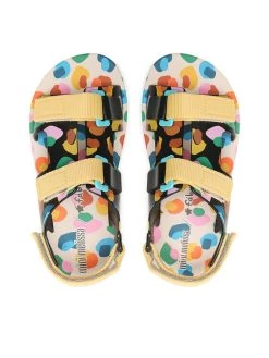 Melissa Sandales Mini Melissa Pingpong + Fabula 33450 Multicolore -Mules et sandales Soldes melissa sandales mini melissa pingpong fabula 33450 multicolore 4 4