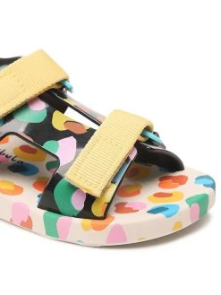 Melissa Sandales Mini Melissa Pingpong + Fabula 33450 Multicolore -Mules et sandales Soldes melissa sandales mini melissa pingpong fabula 33450 multicolore 4 5