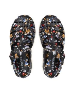 Melissa Sandales Mini Melissa Possession Print 33444 Noir -Mules et sandales Soldes melissa sandales mini melissa possession print 33444 noir 5