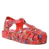 Melissa Sandales Mini Melissa Possession Print 33444 Rouge -Mules et sandales Soldes melissa sandales mini melissa possession print 33444 rouge