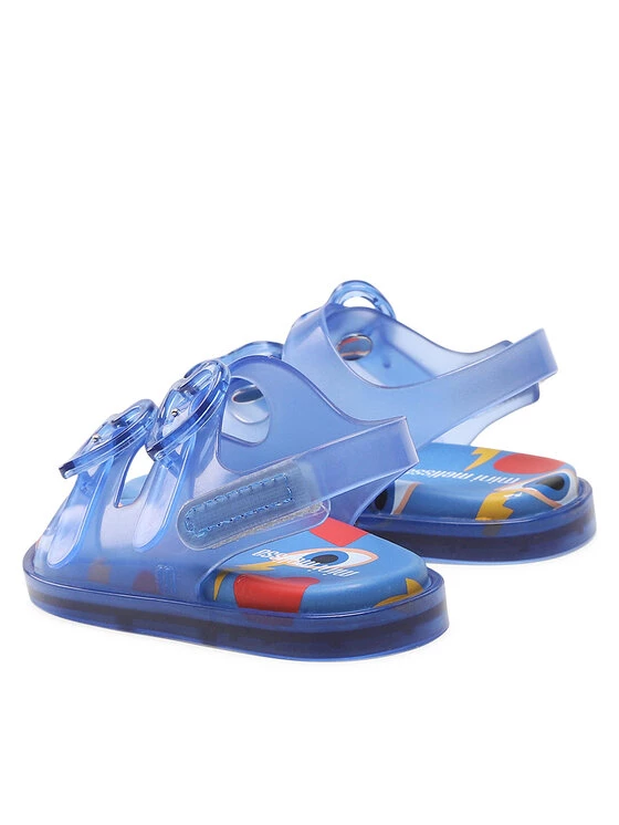 Melissa Sandales Mini Melissa Wide Sandal + Cap 33652 Bleu 5 Melissa Sandales Mini Melissa Wide Sandal + Cap 33652 Bleu – Image 3