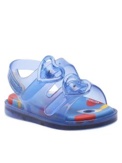 Melissa Sandales Mini Melissa Wide Sandal + Cap 33652 Bleu