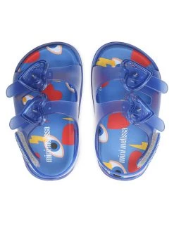 Melissa Sandales Mini Melissa Wide Sandal + Cap 33652 Bleu 12 Melissa Sandales Mini Melissa Wide Sandal + Cap 33652 Bleu -Mules et sandales Soldes melissa sandales mini melissa wide sandal cap 33652 bleu 4