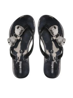 Melissa Tongs Mini Melissa Harmonic Sweet IV 33527 Noir -Mules et sandales Soldes melissa tongs mini melissa harmonic sweet iv 33527 noir 5