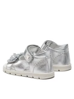 Naturino Sandales Falcotto By Naturino Cles Metallic 0011500937.02.0Q04 Argent -Mules et sandales Soldes naturino sandales falcotto by naturino cles metallic 0011500937 02 0q04 argent 2