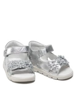 Naturino Sandales Falcotto By Naturino Cles Metallic 0011500937.02.0Q04 Argent -Mules et sandales Soldes naturino sandales falcotto by naturino cles metallic 0011500937 02 0q04 argent 4