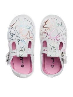 Nelli Blu Chaussons CF2108-6 Blanc -Mules et sandales Soldes nelli blu chaussons cf2108 6 blanc 5