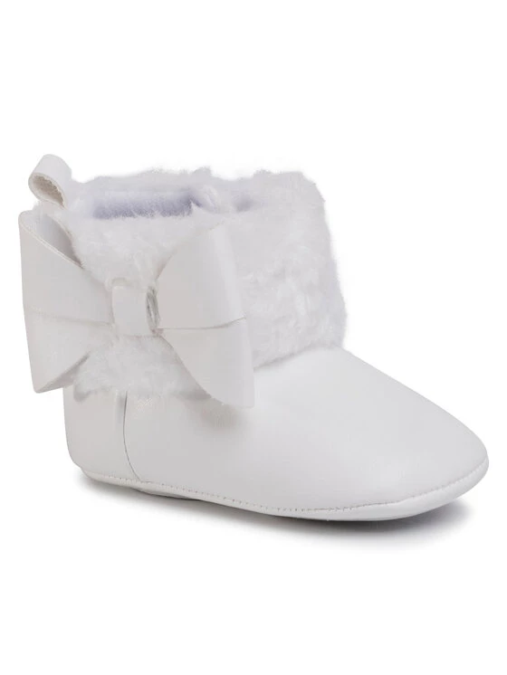 Nelli Blu Chaussons CM125-0246 Blanc 3 Nelli Blu Chaussons CM125-0246 Blanc